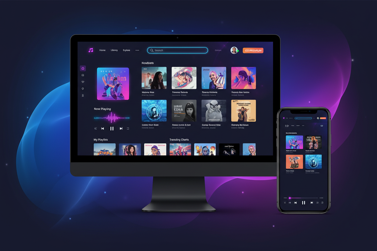 streaming music platform site